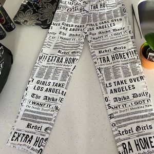 Adika Newspaper Jeans